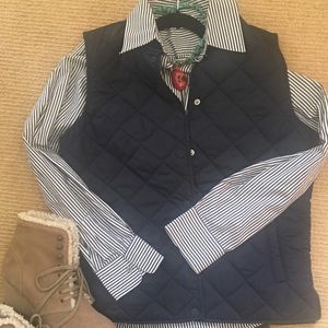 New GAP navy blue vest